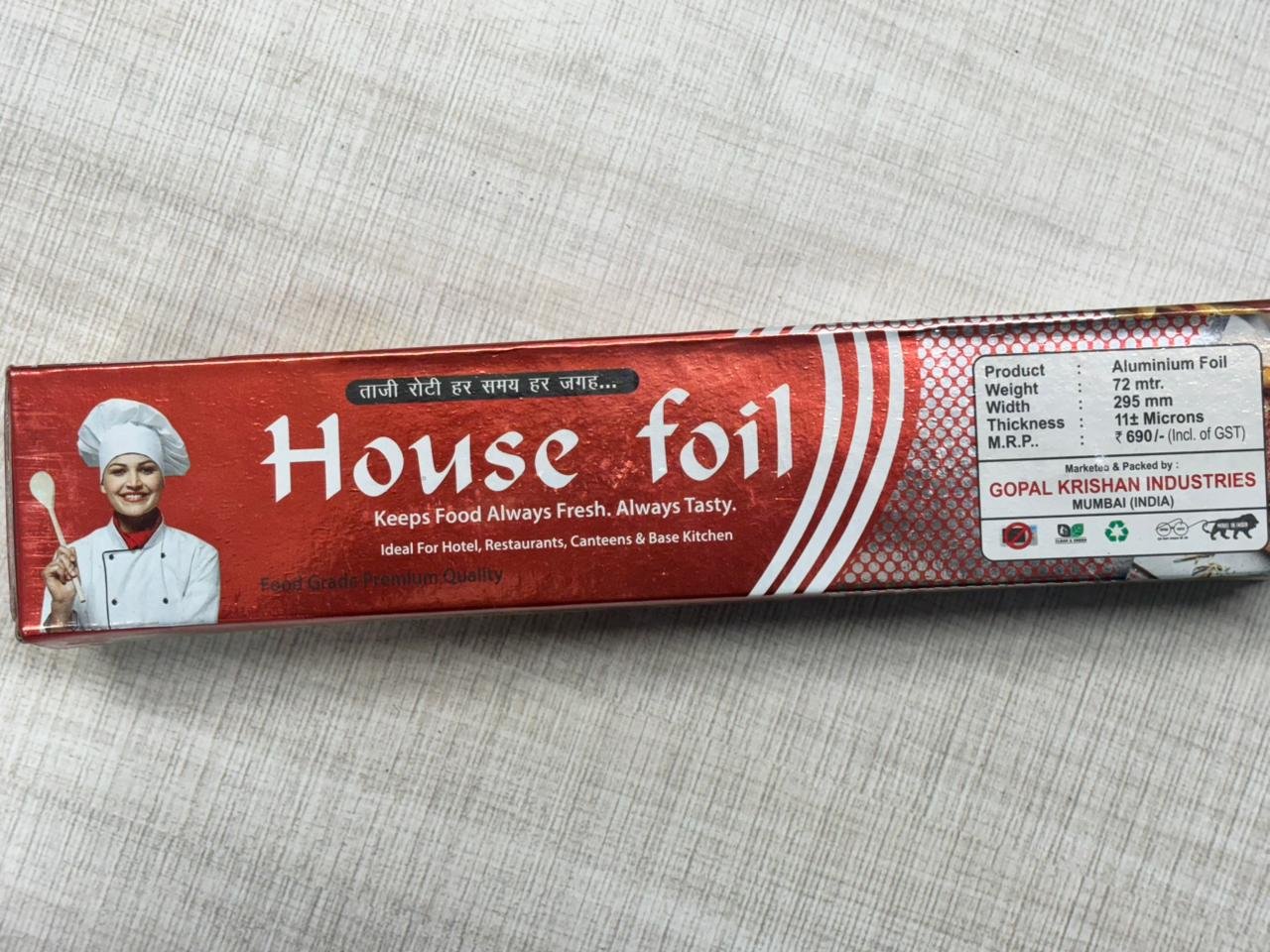 Sliver Foil Paper - फ़ॉइल पेपर